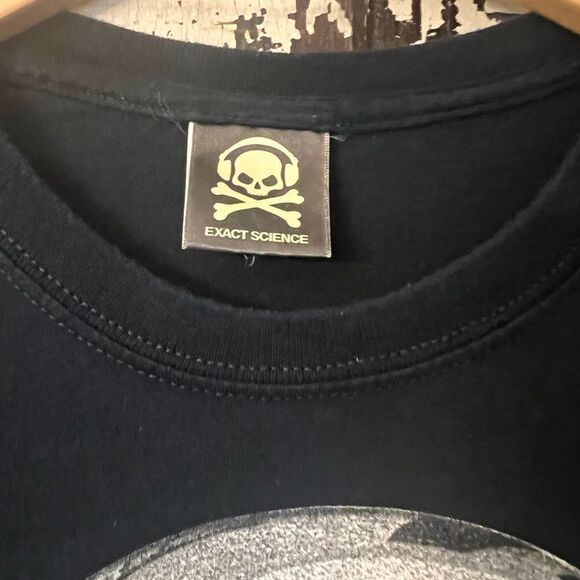 Exact Science vintage men’s turntable speakers music sketch tshirt. XXL. - Picture 4 of 9